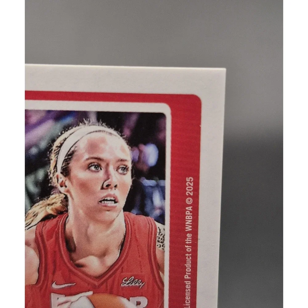 2025 Panini Donruss WNBA Lexie Hull #85 Light Blue Lava /75 Indiana Fever